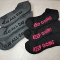 LADIES COTTON CUSHIONED ANKLE SOCKS - 6 PAIRS