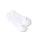 6 PAIRS MENS CUSHIONED ANKLE SOCKS - WHITE