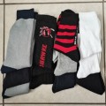 12 PAIRS OF MENS THICK COTTON WORK BOOT SOCKS