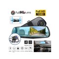 4.3'' 1080P Dual Lens Car Auto DVR Mirror Dash Cam Recorder+Rear View Camera Kit