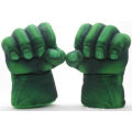 Incredible Hulk Smash Hands; Plush Punching Boxing Type Fist Gloves