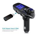 Bluetooth Car Kit MP3 Player, FM Transmitter, Wireless Radio Adapter, USB Charger