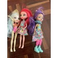 Enchantimals dolls x 6 - bid for all!!!