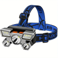 Ultimate USB LED Rechargeable Headlamp - Perfect for Camping, Fishing & Hunting!