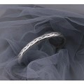 925 Silver Twisted Bracelet