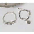 925 Silver Art Lady Bracelet