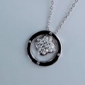 925 Silver Love Clover Necklace