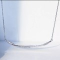 SPECIAL - 925 Silver Twirled Bar Necklace