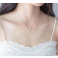 925 Silver Strips Necklace