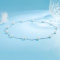 925 Silver Clavicle Pearl Necklace