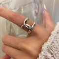925 Silver Vintage Cross Ring