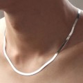 925 Silver Snake Chain Necklace