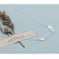 925 Silver Elephant Clavicle Necklace