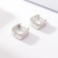 925 Silver Square Earrings