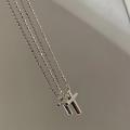 925 Silver Thick Cross Necklace