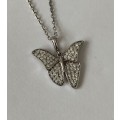 925 Silver Butterfly Necklace