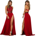 Red Lace Bodice Matric Dance Dress