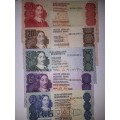 GPC de KOCK  and  CL STALS Bank notes ( 5 notes each Governor )( sell as LOT )