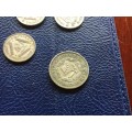 6 x Union of South Africa coins 1945 Onwards RARE VALUABLE one Bid all