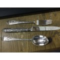Solid Magnificient Hallmarked set. Almost 165 Grams Solid Silver Valued R5950