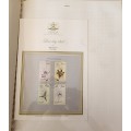 Album with 45 pages of mixed world orchid series from RSA to Monaco