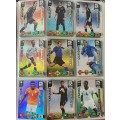 Panini South Africa 2010 trading cards with file contains +-72 cards