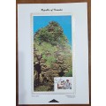 Transkei silk folder no 1 second definitive series 1984