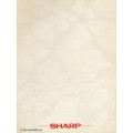 [B:2:S:CC]-SHARP Microwave Cookbook - Margaret Gore