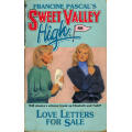 [B:2:S:CC]-Sweet Valley High. Love Letters for Sale - Francine Pascal & Kate William