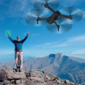 Foldable drone with HD camera remote control APP to control quadcopter