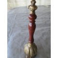 BRASS BELL WITH WOODEN HANDLE