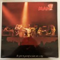 Man - Be Good To Yourself Vinyl LP First UK Press with Foldout Map in Great Condition Prog