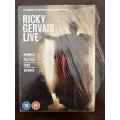 Ricky Gervais Live 4DVD Boxset Animals Politics Fame Science Import