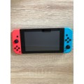 Nintendo Switch Console with Neon Red and Neon Blue Joy-Con (NS)
