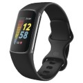 Fitbit Charge 5 Fitness Tracker - Black Graphite/Stainless Steel