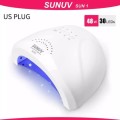 SUNone 48W UV Lamp Gel Nail Dryer LED UV Light for Nails