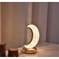 Blue Angel Rechargeable Moon Shape Decorative Table Lamp