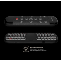 Wechip W2 Pro Wireless Keyboard 2.4g 3-in-1 Function Abs Air Mouse Touchpad Keyboard For Smart Tv