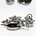 Stainless Steel Cookware Set - 12-Piece