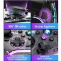 S03 RGB Transparent Shell Wireless Bluetooth Game Control For Nintendo