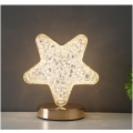 Star Acrylic Crystal LED Table Lamp