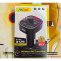 Andowl Bluetooth 5.0 Handsfree Audio FM Transmitter USB