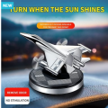 Car Helicopter Air Freshener Solar Power Plane Dashboard Perfume Decoration