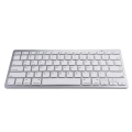X-5 Bluetooth Keyboard for Desktops, Laptops & iPad - White & Silver