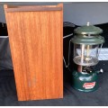 Coleman 214A700 Kerosene Lantern, Vintage Very Rare, New in wooden box.