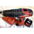 Hilti SF 2H-A Cordless Hammer Drill/Driver with charger and 2 batteries.