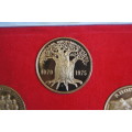Rare Complete Rhodesian History Medallion Set (Pure Bronze)