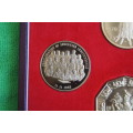 Rare Complete Rhodesian History Medallion Set (Pure Bronze)