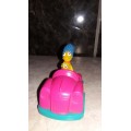 1998 Marge and Maggie Simpson Vechile Figure