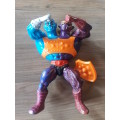 1985 Complete Two Bad of He-Man-Masters of the Universe 87 (MOTU) Vintage Figure